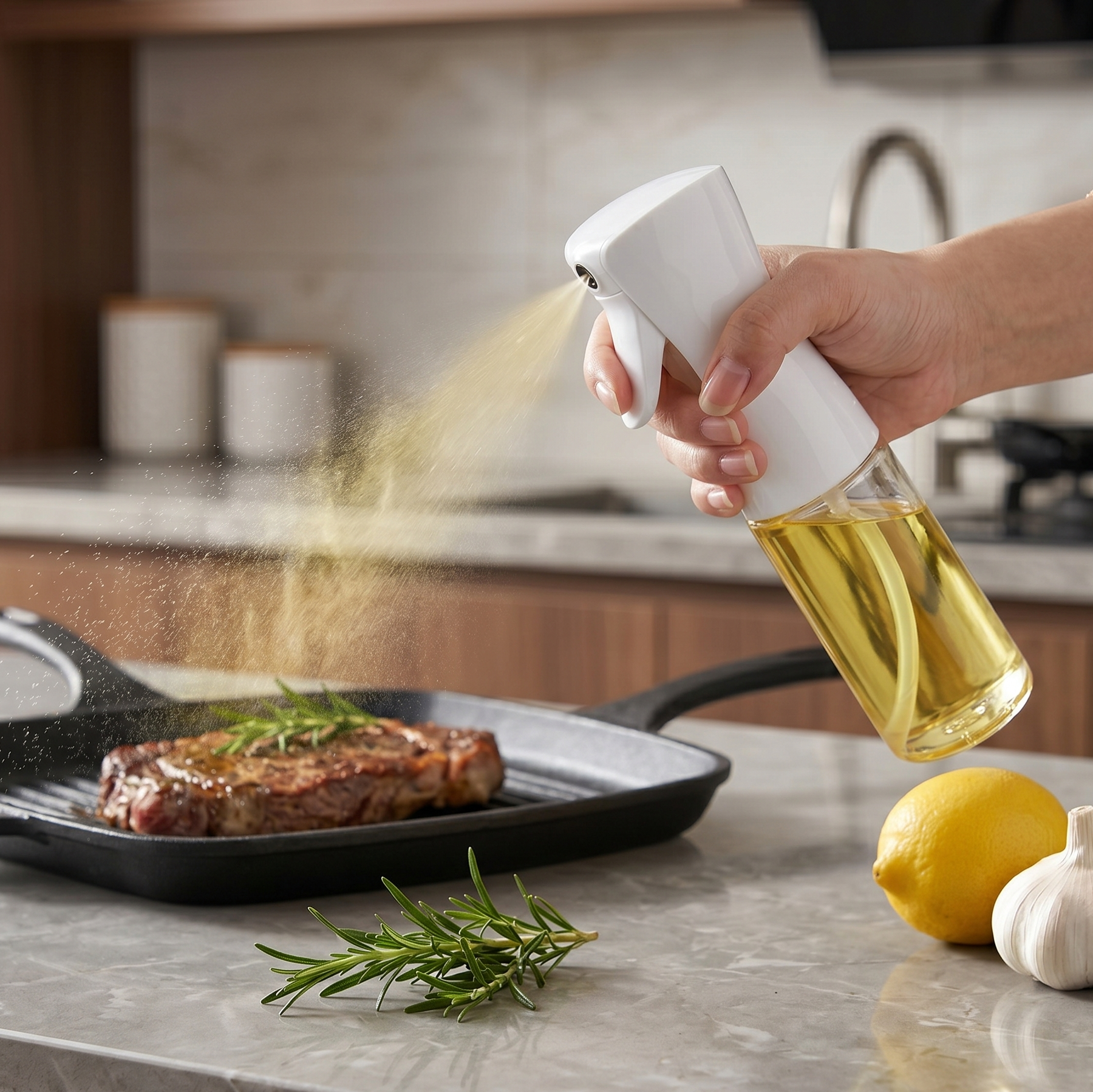 Culinary Oil & Vinegar Spray Bottle (Available in 200ml, 300ml, 500ml)